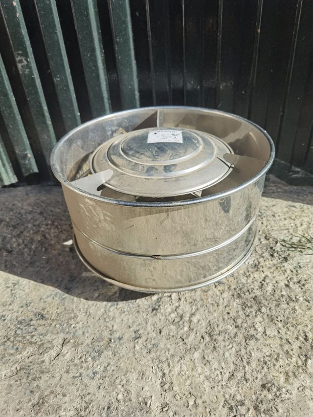 sombrero de tubo de extracción de acero inoxidable