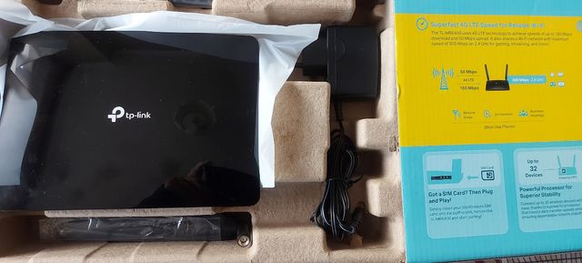 4G LTE ROUTER 300Mbps Wi-Fi TP-LINK
