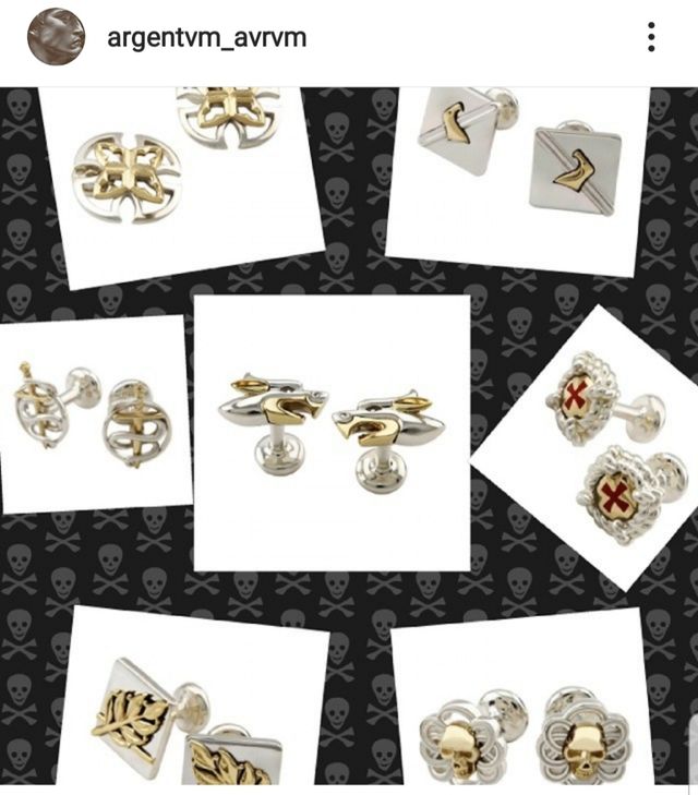 Gemelos César plata oro nuevos a estrenar 