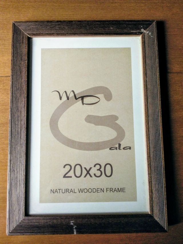 Portafotos de madera 20 x 30