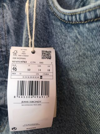 Vaquero mango de segunda mano por 19 EUR en Madrid en WALLAPOP