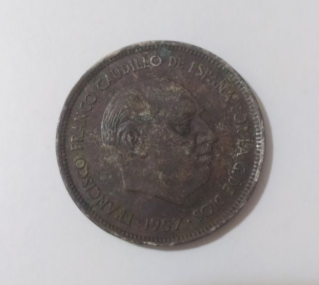 25 pesetas 1957