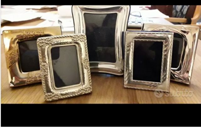 Cornici argento