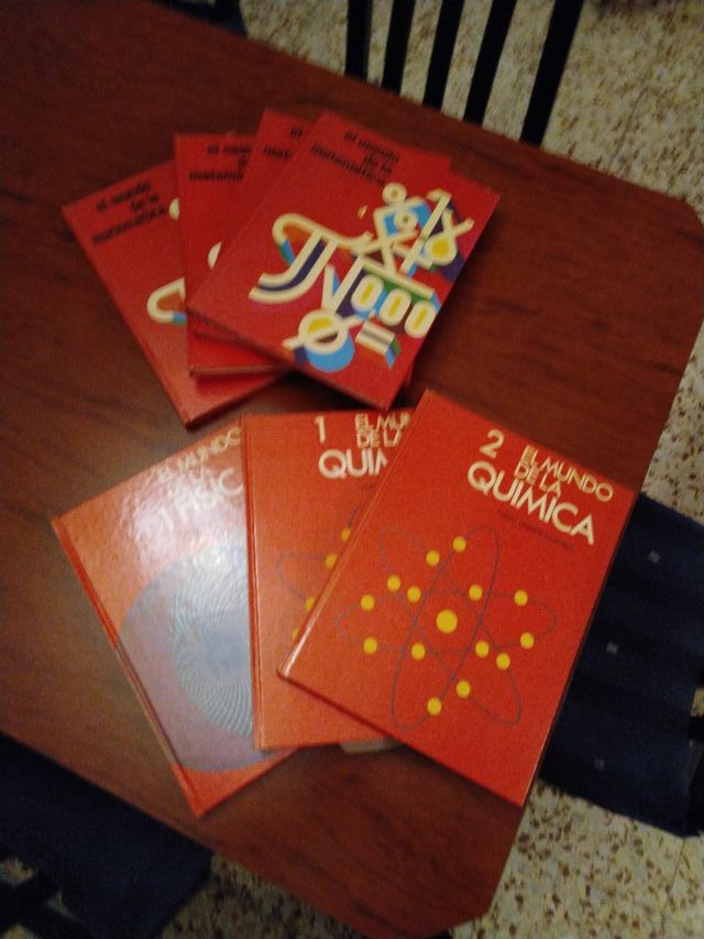Enciclopedia escolar Matematicas,Fisica y Quimica.