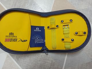 Reloj festina 6693 diver 200m de segunda mano por 40 EUR en Cabezón de la  Sal en WALLAPOP