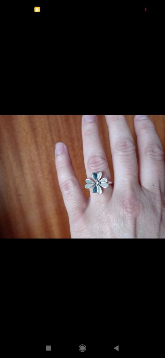 Anillo plata de ley