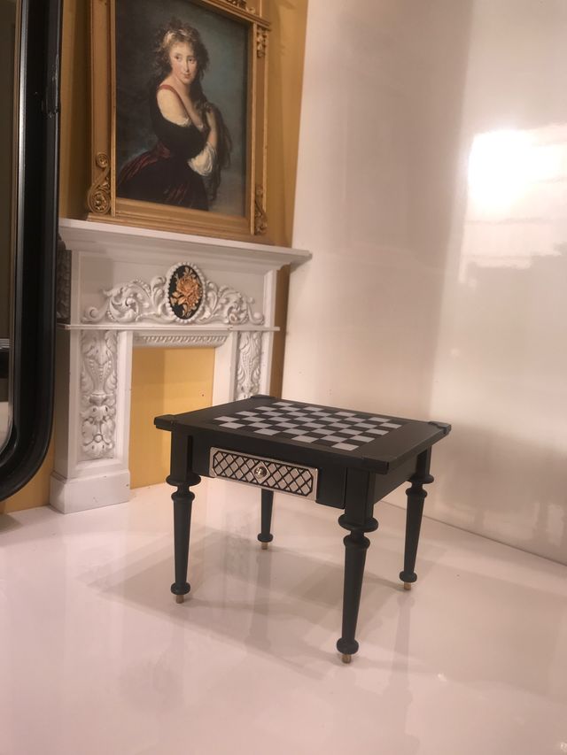 Ajedrez miniatura para Barbie