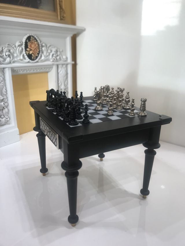 Ajedrez miniatura para Barbie