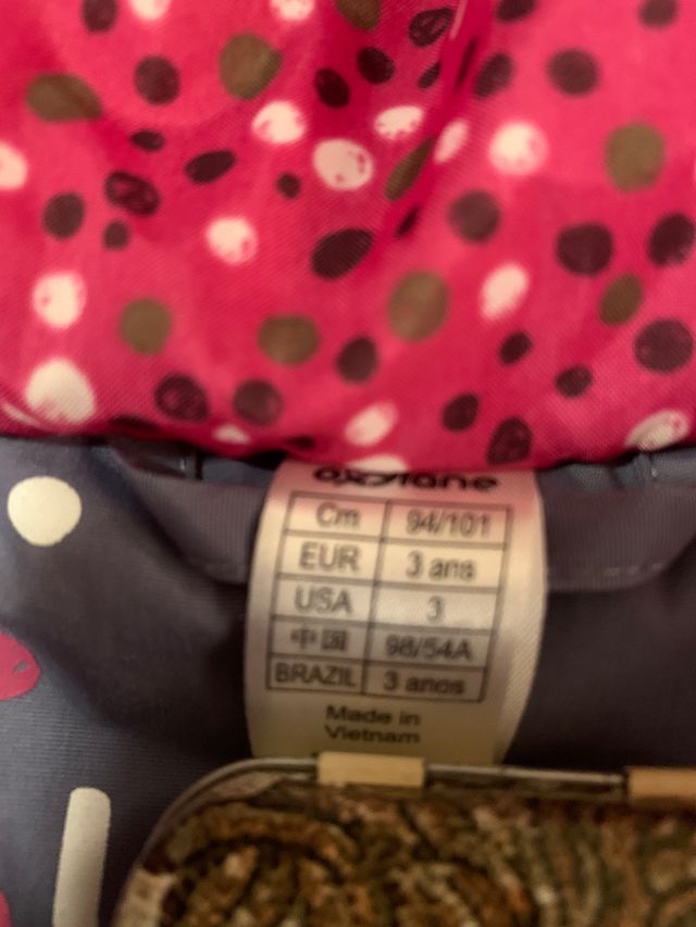 Cazadora niña Nieve