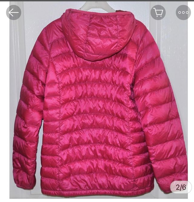 Chaqueta plumas premama y portabebé