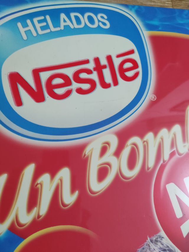 Cartel helados Camy Nestlé Elsa Pataky