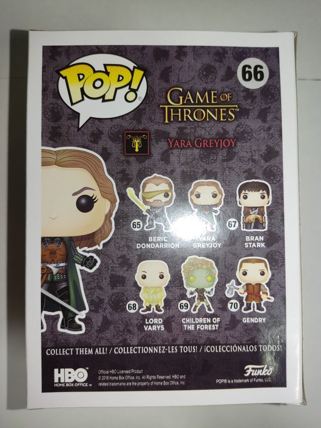 Funko Pop 66 Yara Greyjoy