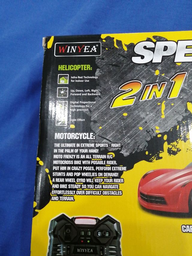 RC Infrarrojos, conjunto coche y moto