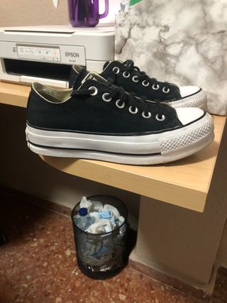 converse plataforma wallapop