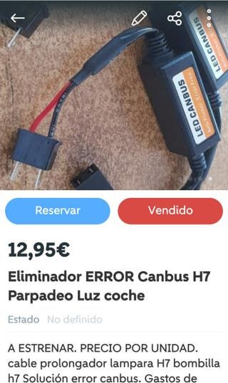 Bombilla H1 H4 H7 H8 H9 H11 LED XENÓN Fuengirola 