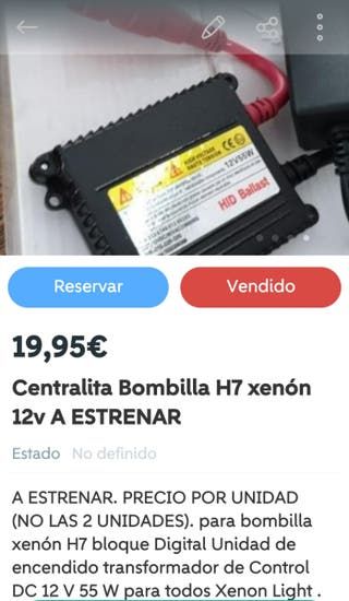 Bombilla H1 H4 H7 H8 H9 H11 LED XENÓN Fuengirola 