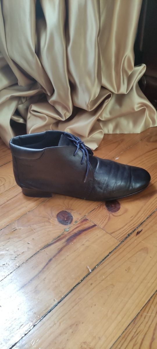 botines azul marino de Patricia 