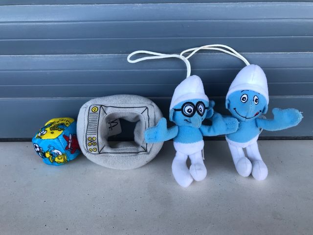 Peluches pequeños Pitufos