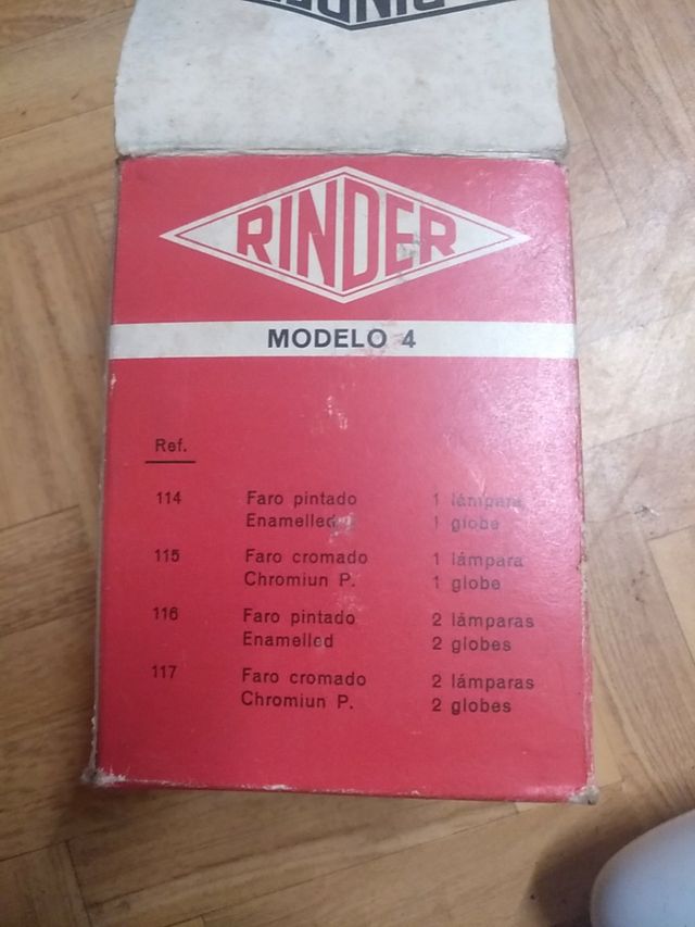 Rinder faro para bicicletas mod.4