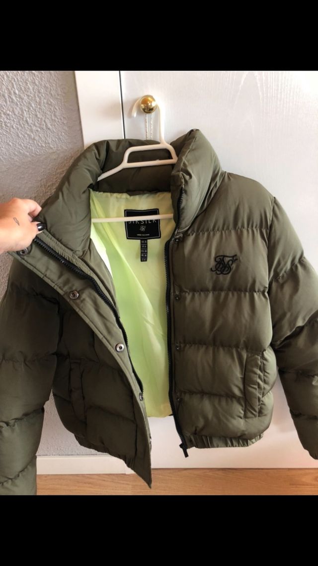 Abrigo plumas siksilk