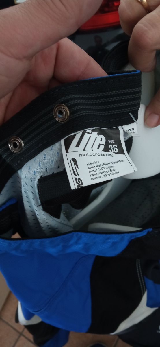 pantalón motocross talla 36