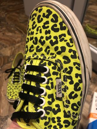 zapatillas vans fluor