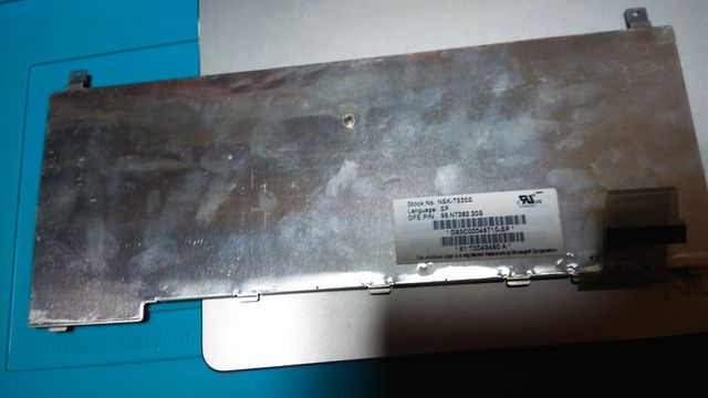 Teclado ES computadora portátil P/N: 99.N7282.20S