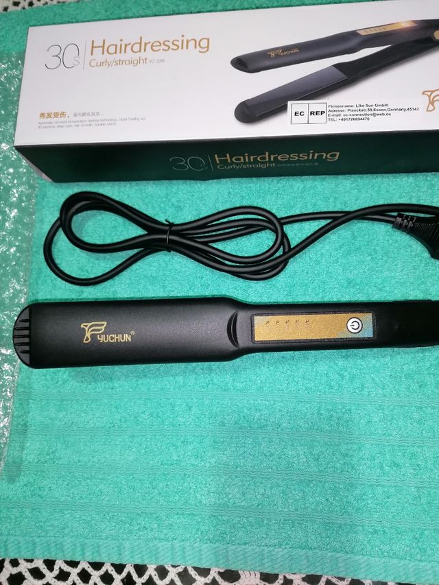 Plancha Alisador de Ceramica con su Caja