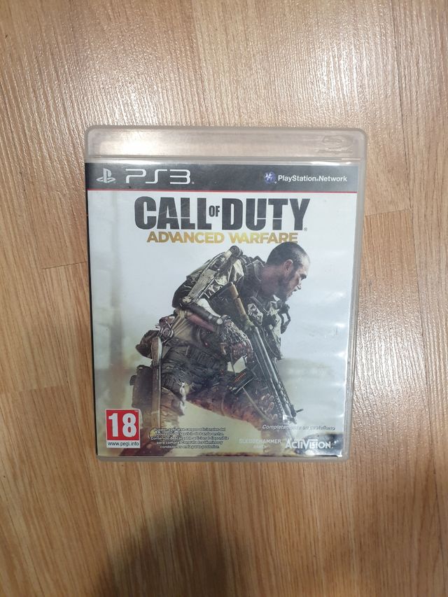 caja y juego call of duty
