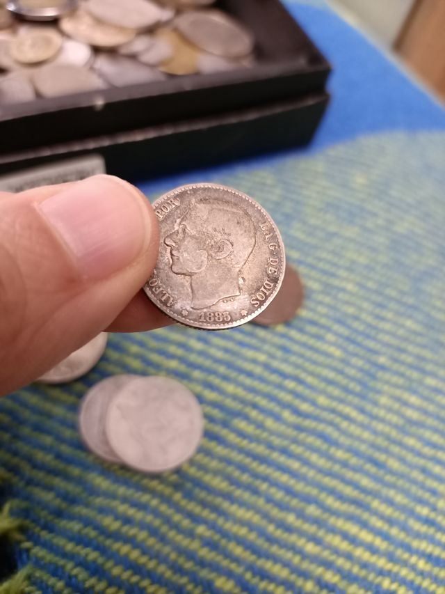 1 peseta 1883