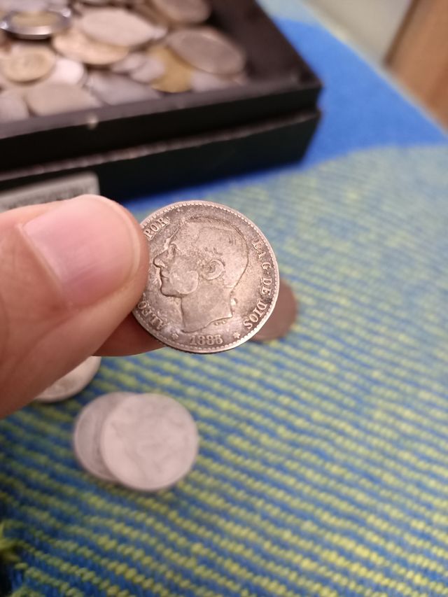 1 peseta 1883