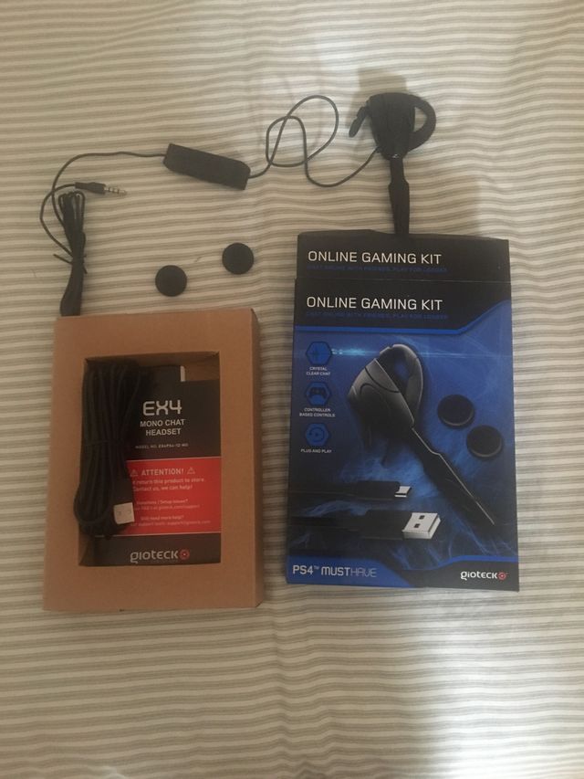 Auricular ps4, sin estrenar