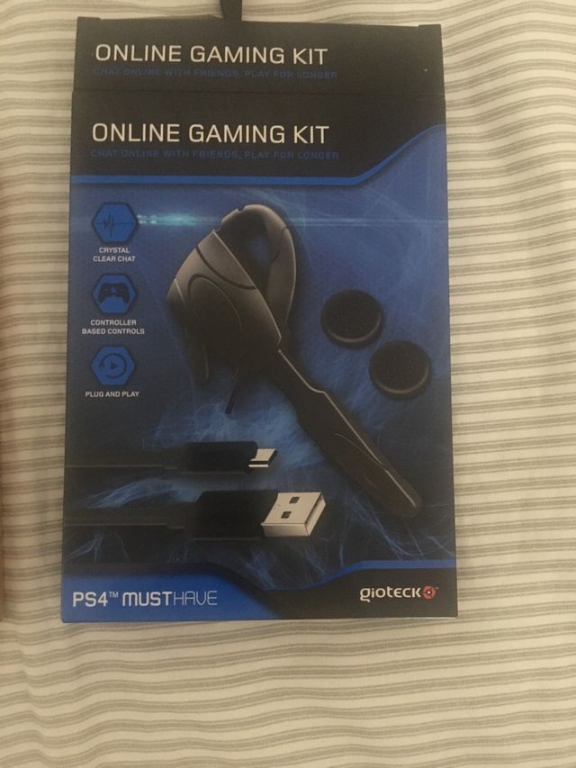 Auricular ps4, sin estrenar