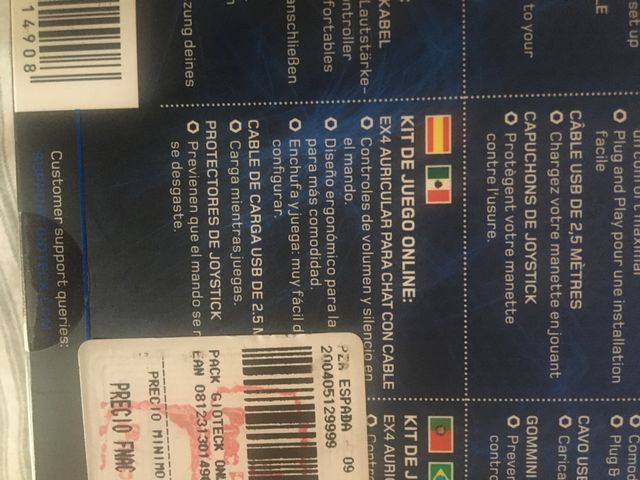 Auricular ps4, sin estrenar