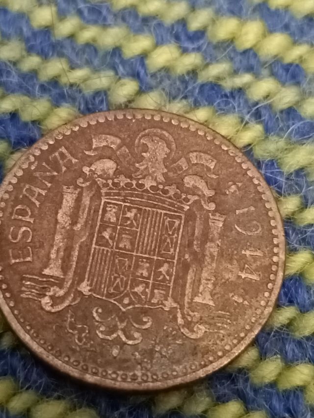 1 peseta 1944