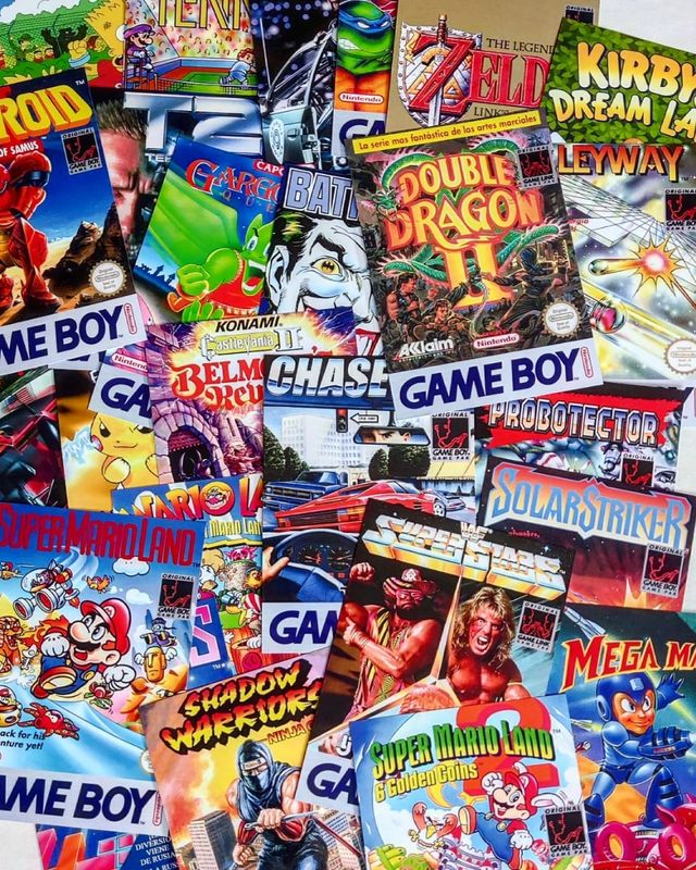 Coleção de arte GAME BOY