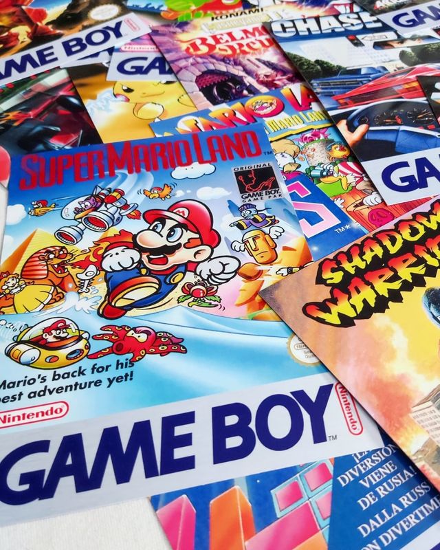 Coleção de arte GAME BOY
