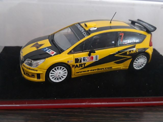 CITROEN C4 WRC NOVIKOV RALLY NORUEGA 2009 1/43