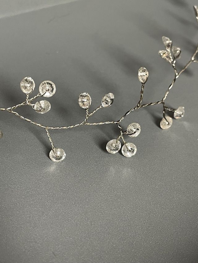 Tiara plata lesAccessoires