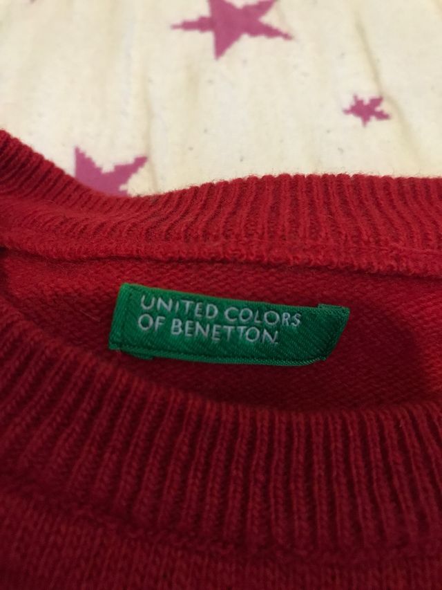 Jersey benetton niño 6 a 8