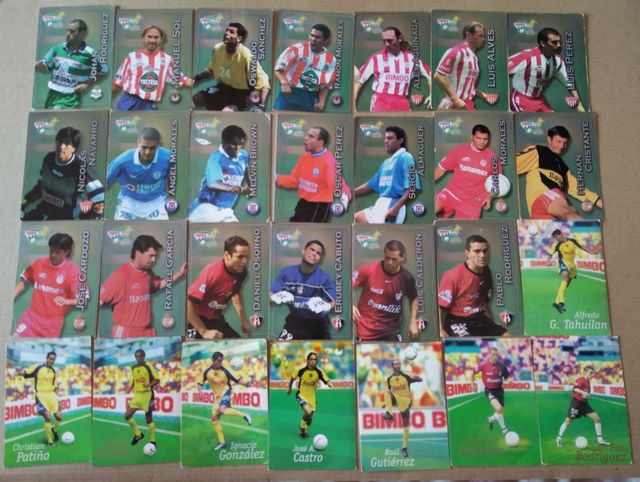 tarjetas pumas, selección y liga México bimbo 