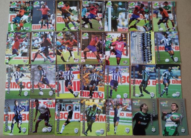 tarjetas pumas, selección y liga México bimbo 