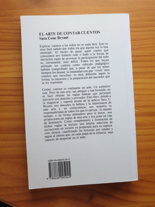 El arte de contar cuentos - Sara C. Bryant