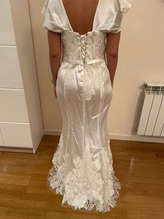 Vestido de novia largos de segunda mano en Getafe en WALLAPOP
