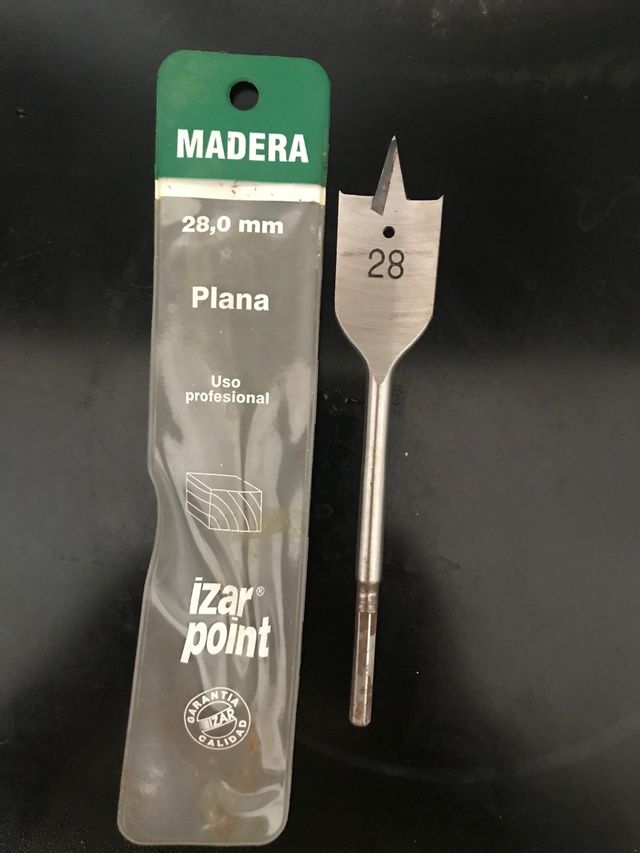 Punta da trapano piatta da 1/8"