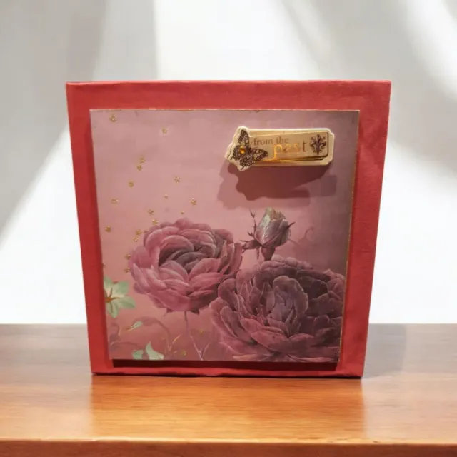 Álbum de fotos scrapbooking.