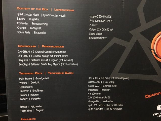 Drone tamaño grande