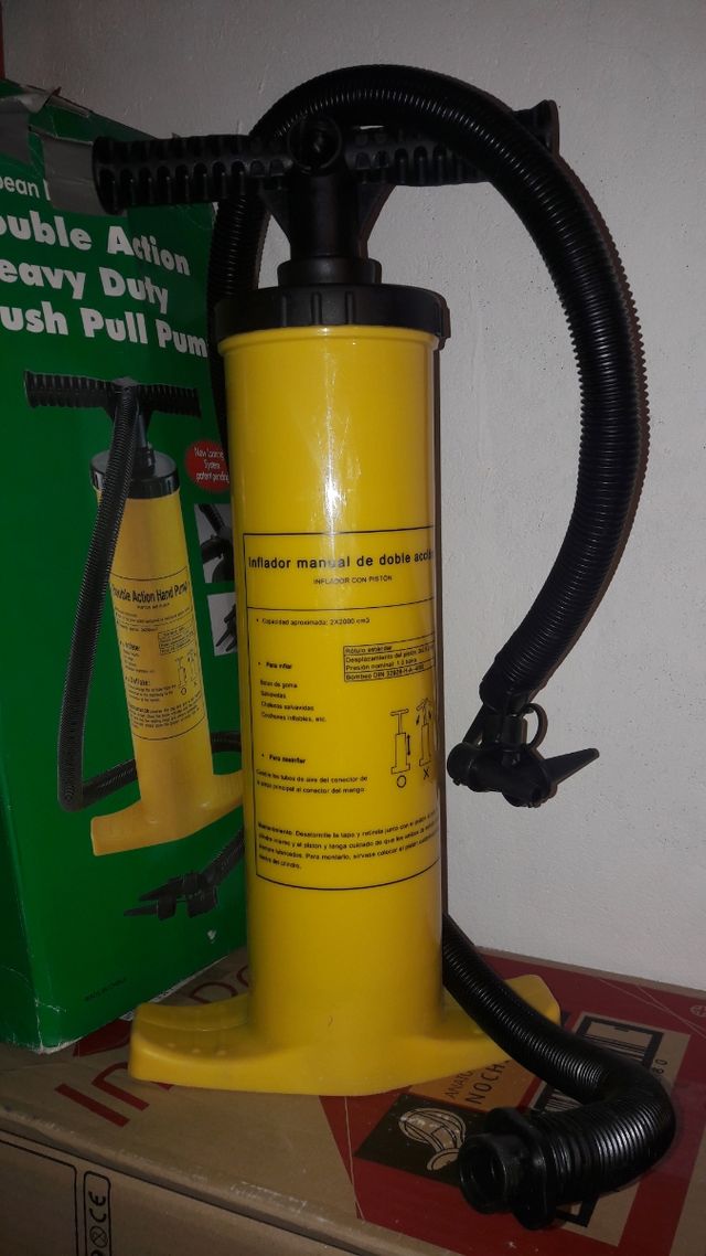 BOMBA DE INFLADO Y DESINFLADO