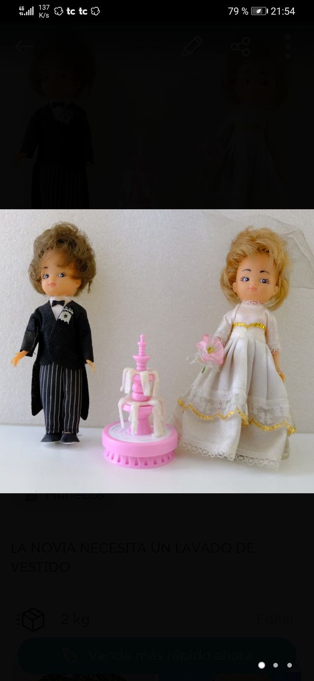 PAREJA DE NOVIOS DE TARTA NUPCIAL + TARTA