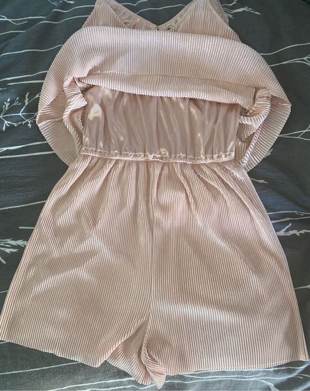 Tuta corta rosa chiaro Mono